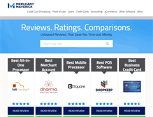 Tablet Screenshot of merchantmaverick.com